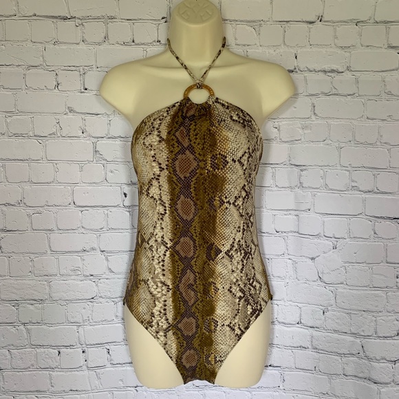 michael kors olive green swimsuit